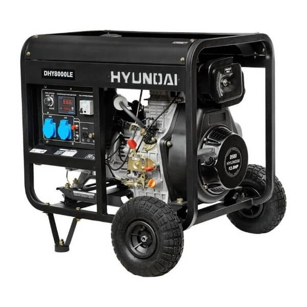 Дизельный генератор Hyundai DHY 8000 LE 6,5 Квт электростартер