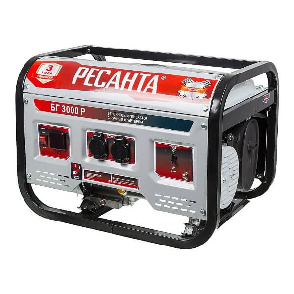 Электрогенератор БГ 3000 Р Ресанта