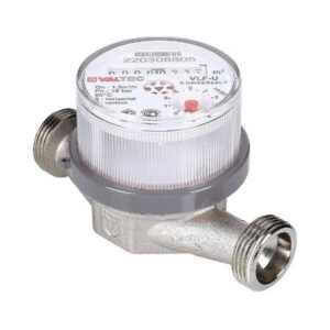 Счетчик для горячей и холодной воды Valtec 1/2" L=110мм Tmax=90*C 1,5м3, без сгонов VLF-15U-L