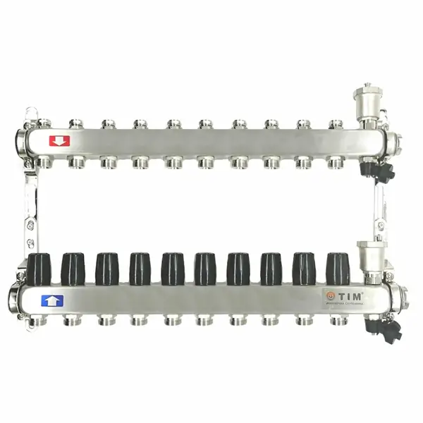 Коллекторная группа Tim KBS5010 1", 10 выходов 3/4"