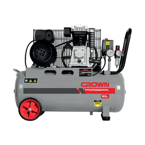 Компрессор поршневой масляный Crown CT36030, 50 л, 120 л/мин