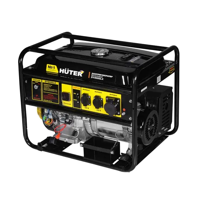 Бензиновый генератор Huter DY8000LX