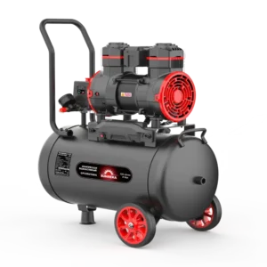 Поршневой безмасляный тихий компрессор SUNREKA GFC330/35DS (1.8 кВт, 330 л/мин, 35 л)