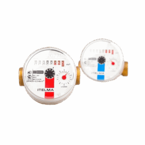 Комплект счетчиков холодной и горячей воды Itelma WFK20. D080 и WFW20. D080, L-80 Ду-15 1/2"