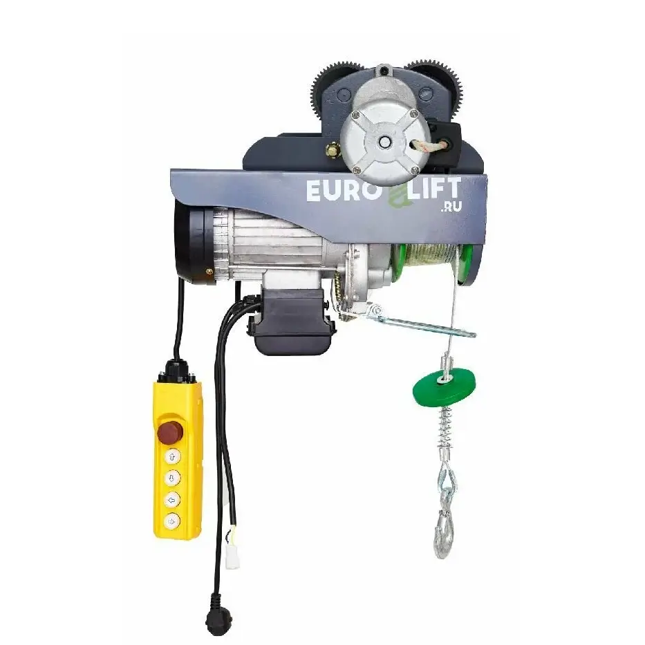 Лебедка электрическая передвижная EURO-LIFT 500 кг, h12 м