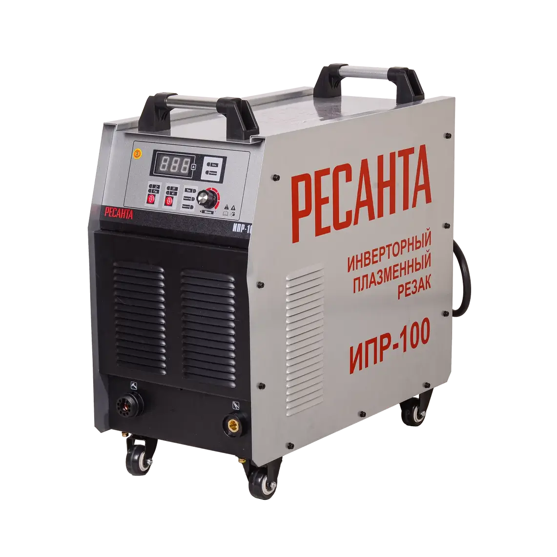 Инверторный плазморез Ресанта ИПР-100, для реза металла, толщина 1-40мм, 10кВт, 20-100А