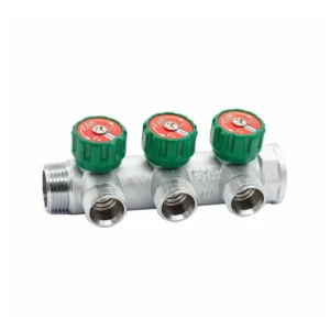 Коллектор регулирующий FAR Multifar 1" с 3 отводами 1/2" (FK 3822 112UN)