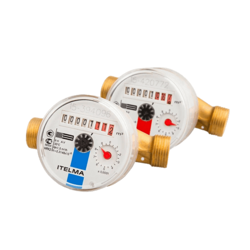 Комплект счетчиков ITELMA WFK20. D110 + WFW20. D110 ¾"