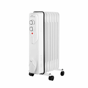 Обогреватель Centek CT-6205: 7 секций, 15 м2, защита от перегрева, терморегулятор, белый