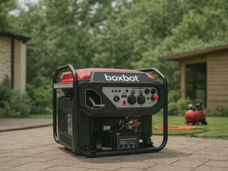 Генератор инверторный Boxbot BGI-8000E: технический анализ