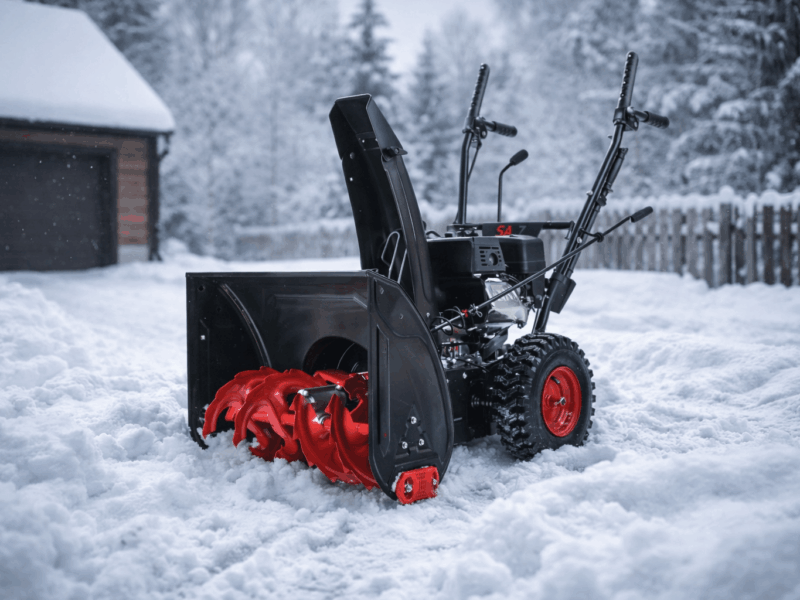 Снегоуборщик MAXCUT SA7 — автономная мощность для эффективной очистки снега
