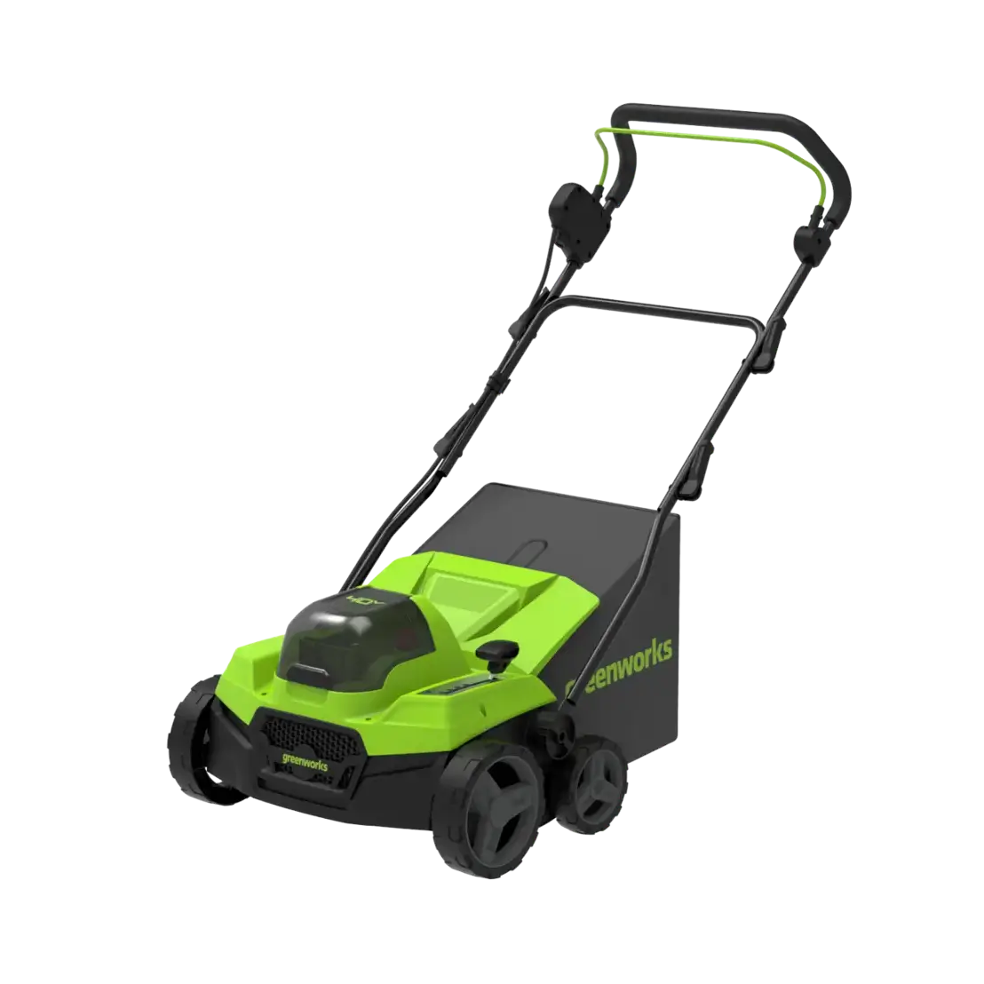 Аэратор-скарификатор аккумуляторный Greenworks GD40SC38II 40 В 38 см АКБ и ЗУ нет в комплекте