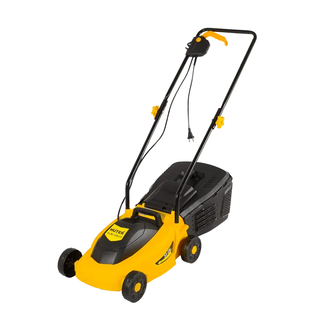 Газонокосилка электрическая Huter Elm-1300/33ЛМ 1300 Вт 33 см