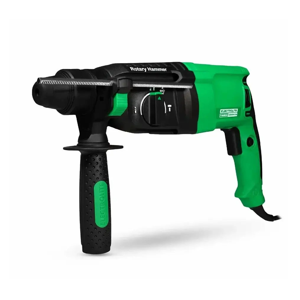 Перфоратор ELECTROLITE П 1050 ( 1050 Вт, 4 Дж, 3 режима, SDS +, кейс, набор буров )