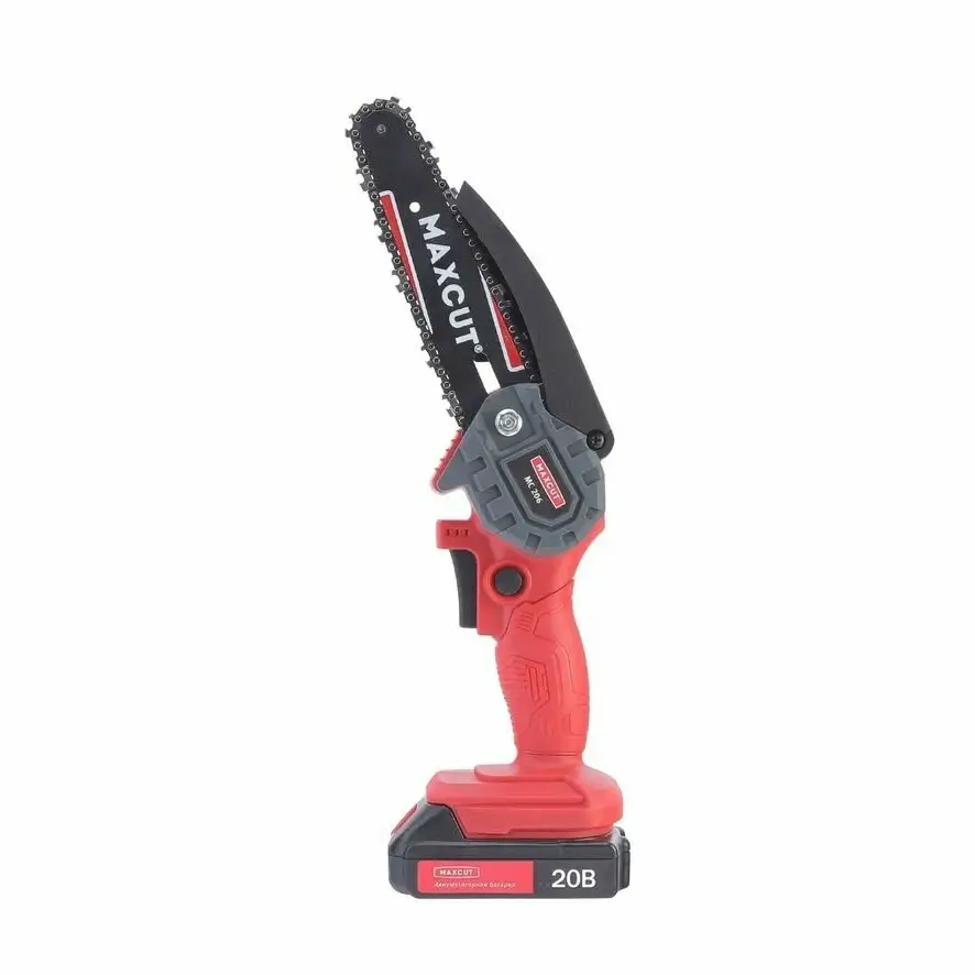 Пила аккумуляторная цепная MAXCUT MC 206, 20 В, 1.5 Ач, 2 шины, 2 АКБ, 2 цепи в комплекте