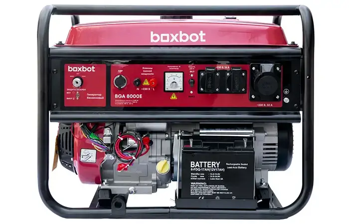 Бензиновый генератор Boxbot BGA 8000 E 2