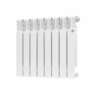Радиатор Royal Thermo Vittoria 2.0 500 - 8 секц, биметаллический, белый, боковое подключение, площадь обогрева 16 м²