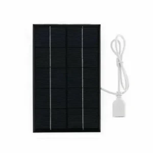 Солнечная панель RUICHI SP30, 142х88 мм, 0.4 А, 5 В, 2 Вт, выводы - провод USB