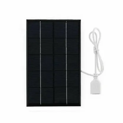 Солнечная панель RUICHI SP30, 142х88 мм, 0.4 А, 5 В, 2 Вт, выводы - провод USB