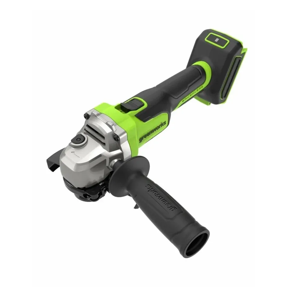 Угловая шлифмашина аккумуляторная GREENWORKS 3201007 24V, б/щет, 125 мм, 3D-Antikickback, без АКБ и ЗУ