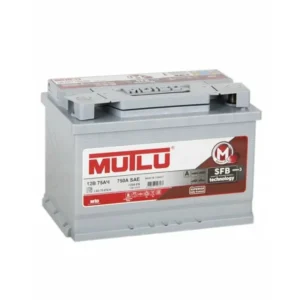 Аккумулятор Mutlu SFB L3.75.072. B, 278x175x190, прямая полярность, 75 Ач