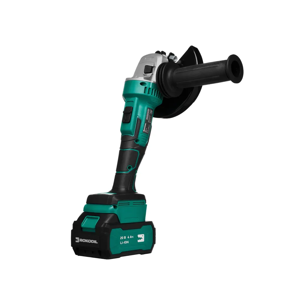 Профессиональная аккумуляторная болгарка бесщеточная ROKODIL SPARK PRO, 125мм 20В 1250Вт