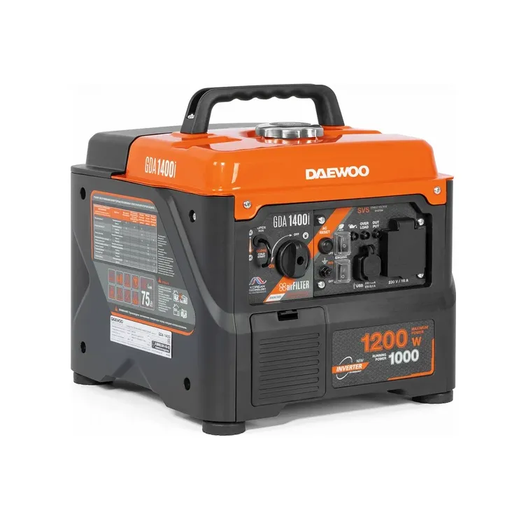 Бензиновый инверторный генератор Daewoo GDA 1400i