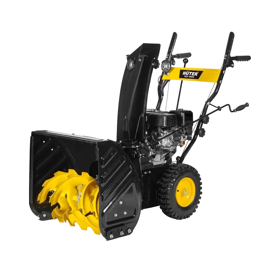 Снегоуборщик бензиновый самоходный, HUTER SGC 4800B, 7 л. с. ковш 56х54см, 5 веред/ 2 назад