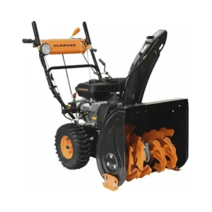 Снегоуборщик CARVER STG 7056WEL, бензиновый двигатель, 7л. с, колесный, ширина захвата 56см