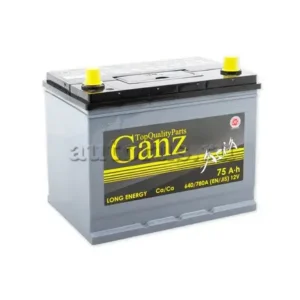 Аккумулятор GANZ ASIA 75 А/ч обратный R+ 260x175x225 D26 EN 640 А